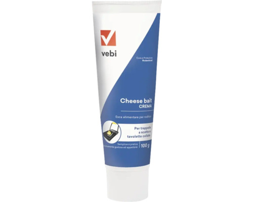 Momeală cremă Cheese Baits pentru rozătoare 100 g Momeală de brânză Vebi în tub, 100 grame, pentru combaterea dăunătorilor