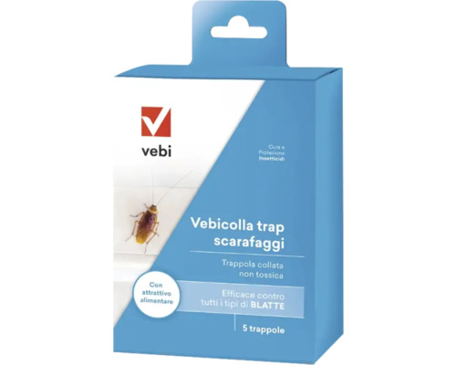 Capcană Vebicolla plăci adezive pentru gândaci 5 buc. Capcană Vebicolla plăci adezive pentru gândaci 5 buc.