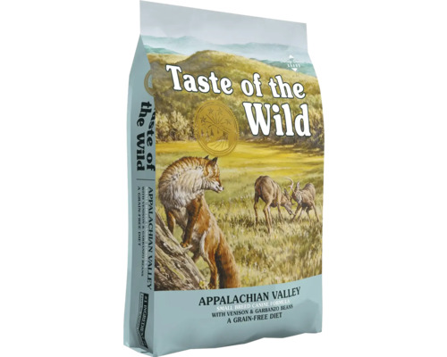 Hrană uscată pentru câini Taste of the Wild Appalachian Valley Talie Mică cu vânat fără cereale și gluten 2 kg