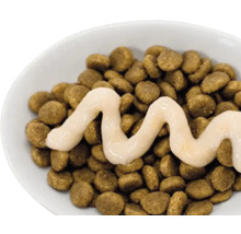 Recompensă pentru câini cremoasă INABA Churu cu pui și somon fără cereale, gluten, lactoză și zahăr 4x14 g-thumb-1