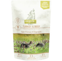 Isegrim Roots Junior Mountain hrană uscată curcan și vită, potrivită până la 12 luni