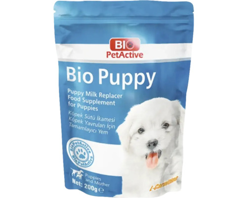 Bio PetActive Bio Puppy înlocuitor de lapte pentru căței, 200 grame