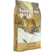 Taste of the Wild Canyon River hrană pentru pisici cu păstrăv și somon afumat, rețetă fără cereale
