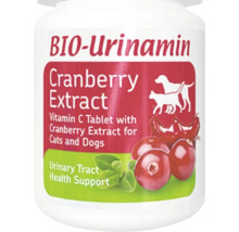 Bio-Urinamin Extract de afine Vitamina C comprimate pentru pisici și câini pentru susținerea sănătății tractului urinar