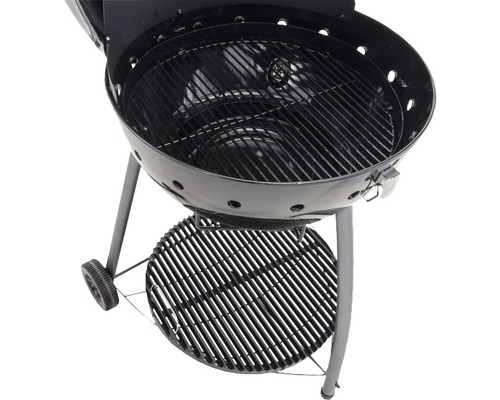 Grătar sferic cu grătar de grătar și grătar de depozitare