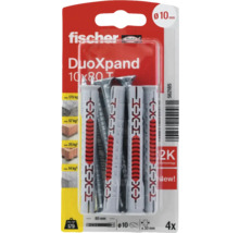 Diblu cu șurub Fischer DuoXpand Ø10x80 mm, 4 buc.