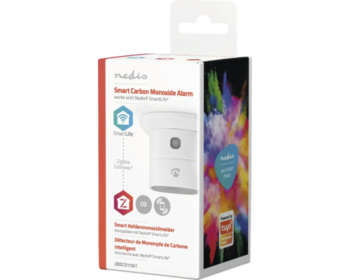 Ambalaj pentru alarmă inteligentă de monoxid de carbon Nedis