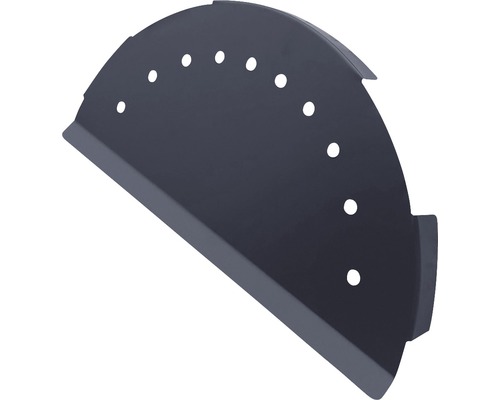 Capac de coamă Bravo pentru țiglă metalică 0,45x200x250 mm gri