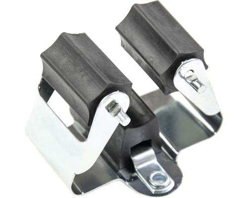 Suport pentru scule din metal cu inserții de cauciuc