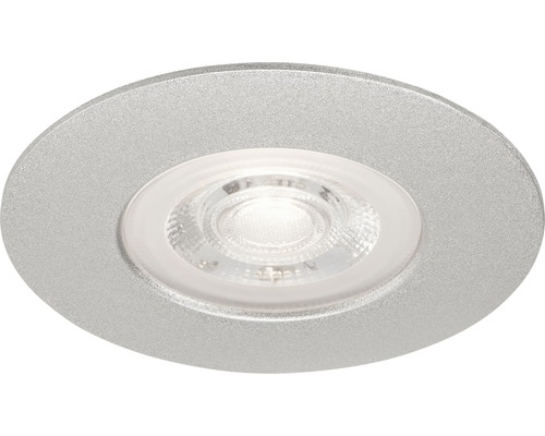 Spot LED încastrat Kulana 5W 460 lumeni, 3000K, Ø90 mm, crom mat, pachet 3 bucăți