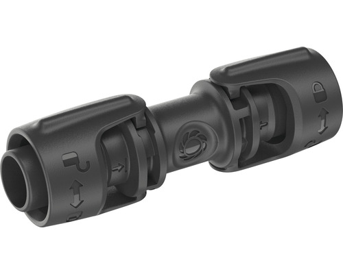 Racord furtun negru din plastic