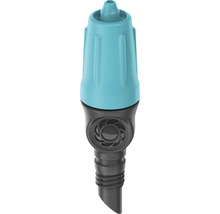 Picurător final Gardena 0-10l/h racord 3/16", plastic negru