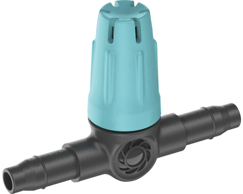 Racord tip T pentru irigare prin picurare cu regulator pentru irigarea grădinii