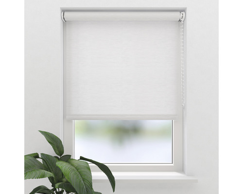 Rulou semitransparent Soluna T11 model structurat alb 60x190 cm Rulou albă la fereastră pentru controlul luminii