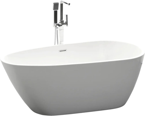 Cadă de baie independentă cu armătură