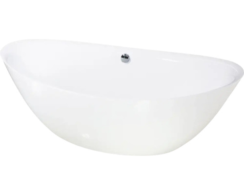Cadă de baie ovală freestanding Tender Max 87x180x65 cm acril alb Cadă de baie ovală freestanding Tender Max 87x180x65 cm acril alb