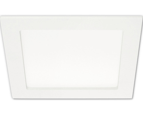 Spot LED încastrat Flat 12W 1200 lumeni, 4000K, 170x170 mm, alb