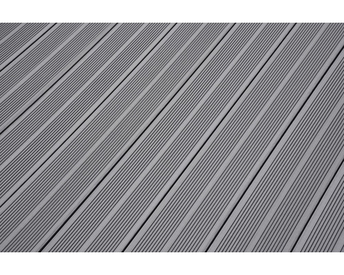 Profil WPC Konsta pentru terasă gri 21x145x2500 mm