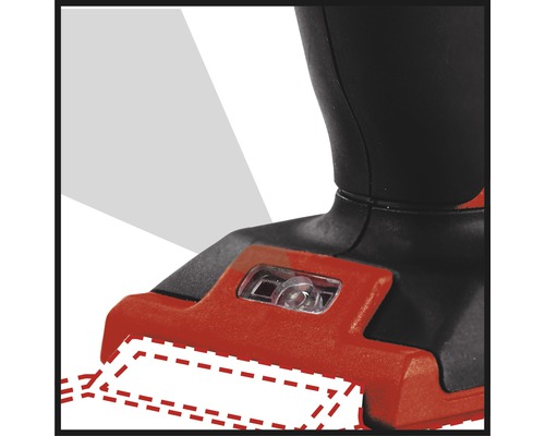 Prim-plan cu o lampă cu acumulator