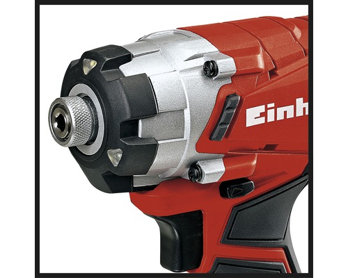 Imagine detaliată cu mașina de înșurubat cu impact cu acumulator Einhell