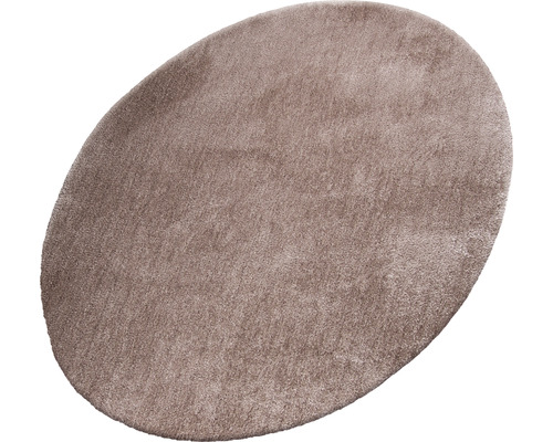 Covor oval cu fibre înalte