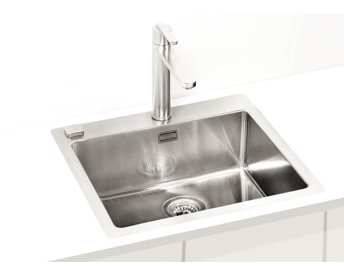 Chiuvetă din oțel inoxidabil cu robinet