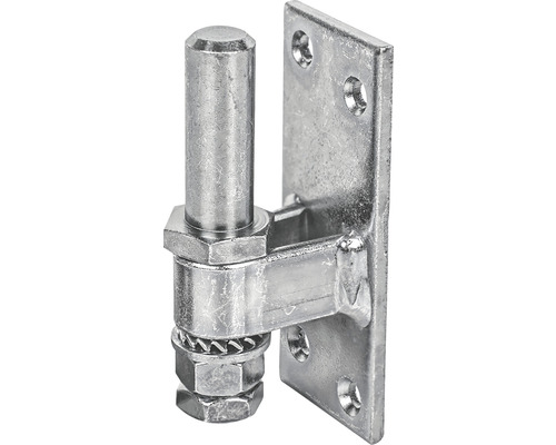 Pivot balama de suspendare Alberts Ø16 x (5-25)mm, reglabil, oțel zincat galben