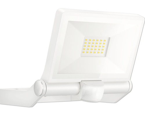 Proiector LED exterior XLED One 18,6W 2050 lumeni IP44, senzor de mișcare, lumină caldă, alb Reflector LED de exterior cu senzor de mișcare