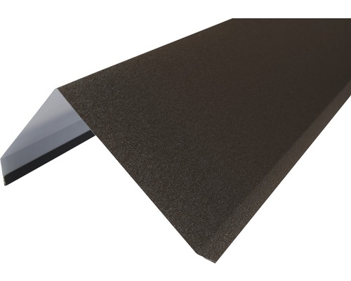 Cornier margine PRECIT pentru țiglă metalică 0,5x125x2000 mm sandshape RAL 8019