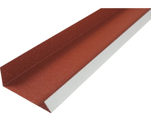 Șorț cornier margine PRECIT pentru țiglă metalică 0,5x100x2000 mm big stone RAL 3009-0