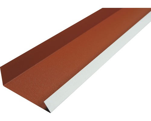 Șorț cornier margine PRECIT pentru țiglă metalică 0,5x100x2000 mm sandshape RAL 8004-0