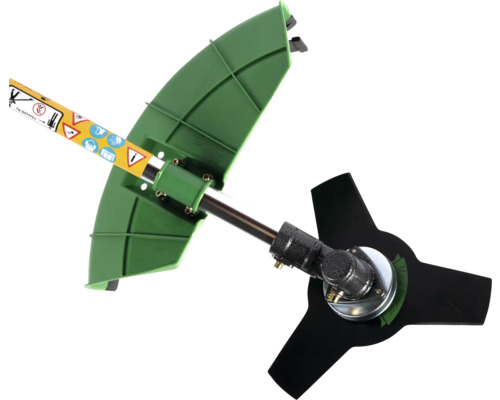 Motocositoare cu dispozitiv de protecție și lamă de tăiere