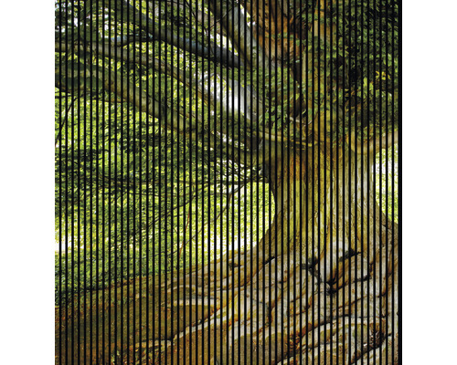 Panou riflaj acustic imprimat digital Pom 1 19x2253x2400 mm