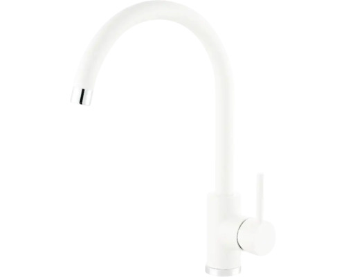 Baterie de bucătărie cu gât înalt