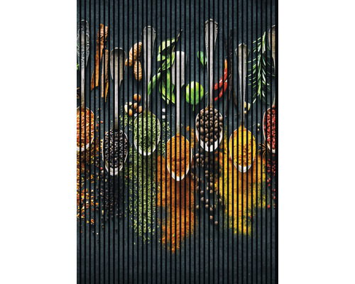 Panou riflaj acustic imprimat digital Spice 1 19x1693x2400 mm