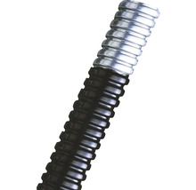 Tub flexibil din plastic și metal