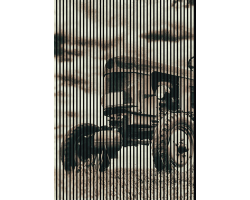 Panou riflaj acustic imprimat digital Tractor 1 19x1693x2400 mm