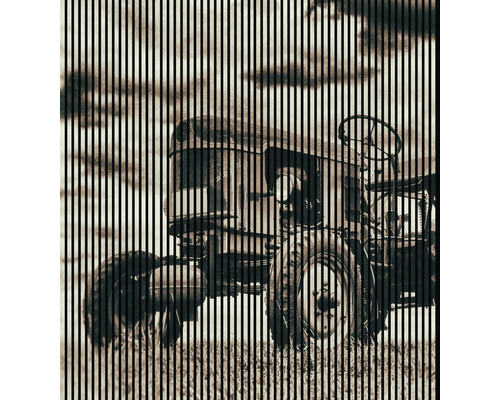 Panou riflaj acustic imprimat digital Tractor 1 19x2253x2400 mm