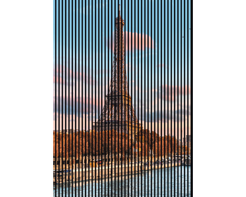 Panou riflaj acustic imprimat digital Turn Eiffel 1 19x1693x2400 mm