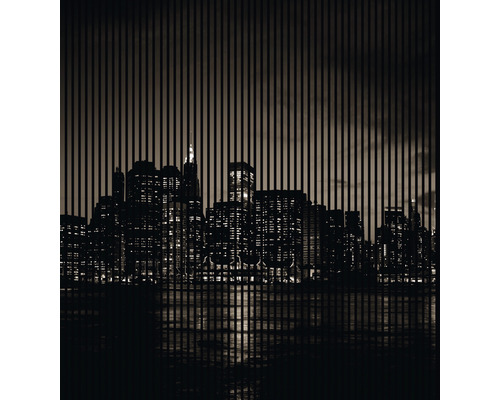 Panou riflaj acustic imprimat digital New York 2 19x2253x2400 mm