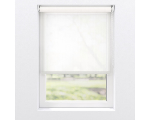 Fereastră cu roletă translucidă