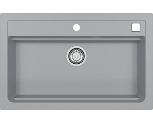 Chiuvetă din material mineral turnat cu o cuvă