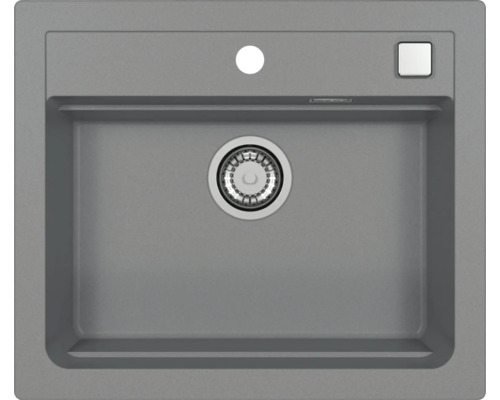 Chiuvetă din material de piatră cu armătură de scurgere