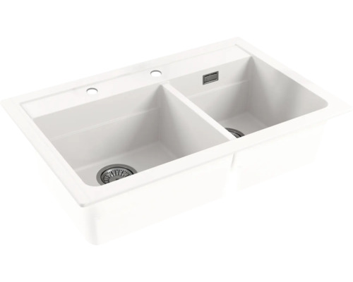 Chiuvetă dublă pentru bucătărie