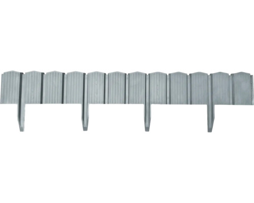 Gard palisadă Vodaland plastic 10,5x310 cm antracit