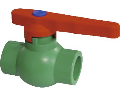Robinet apă Valrom PPR cu sferă 20 mm verde Robinet apă Valrom PPR cu sferă 20 mm verde