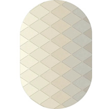 Covor oval Soho model geometric 80x150 cm