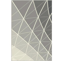 Covor cu model geometric de triunghiuri și linii