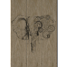 Panou riflaj acustic imprimat digital Elefant 2 19x1693x2400 mm