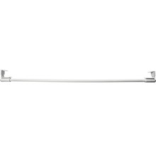 Bară perdea SmartFix albă 80-150 cm